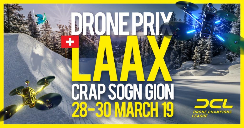 Drone Champion League Laax 28-30 mars
