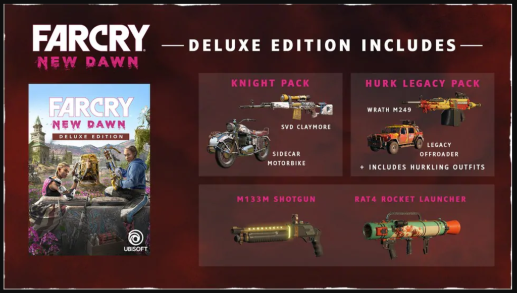 Far Cry New Dawn delux édition 