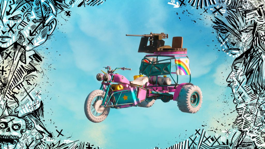 Far Cry New Dawn précommande bonus tricycle licorne