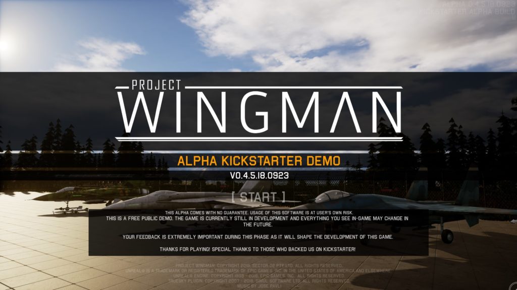 Project Wingman Alpha Kickstarter Demo