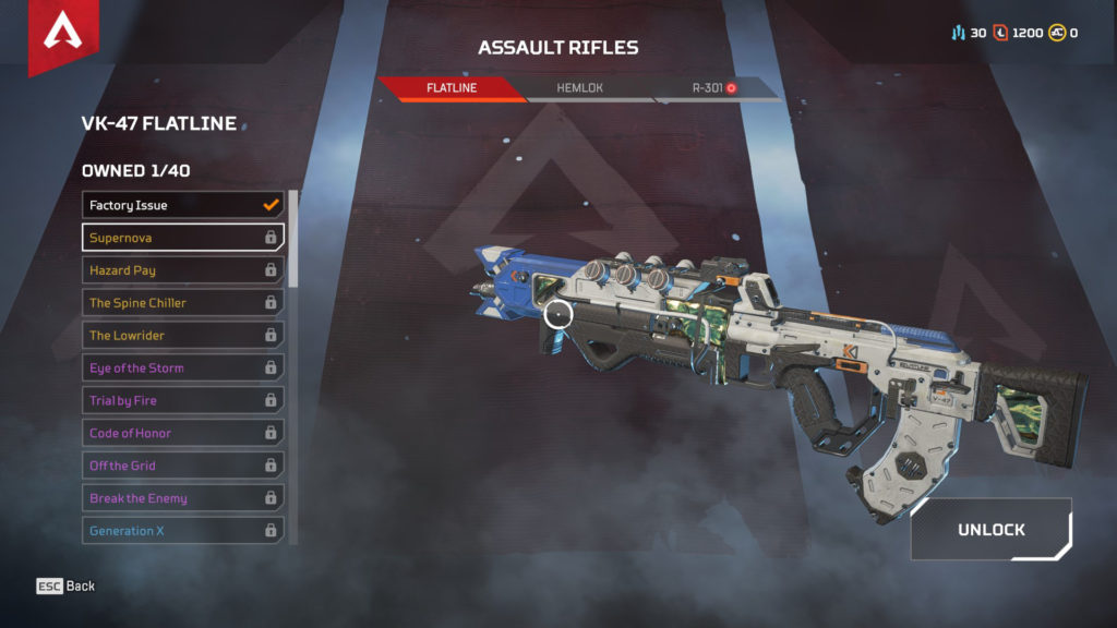 apex legends arme