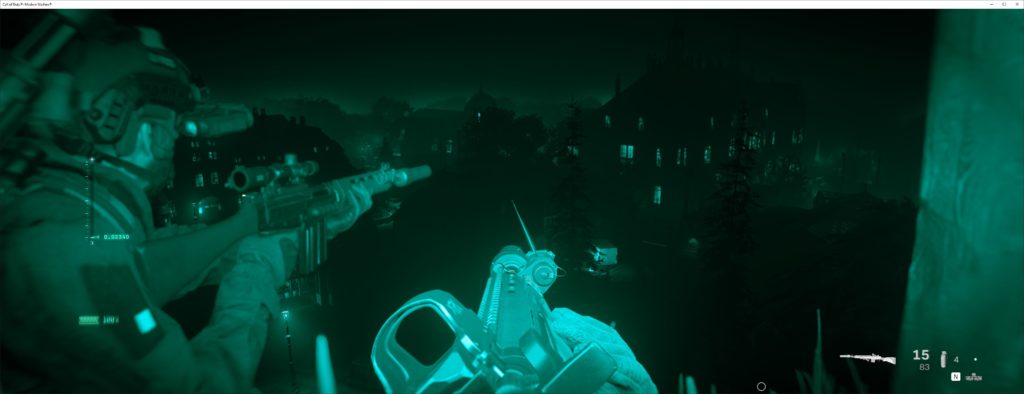 vision nocturne call of duty