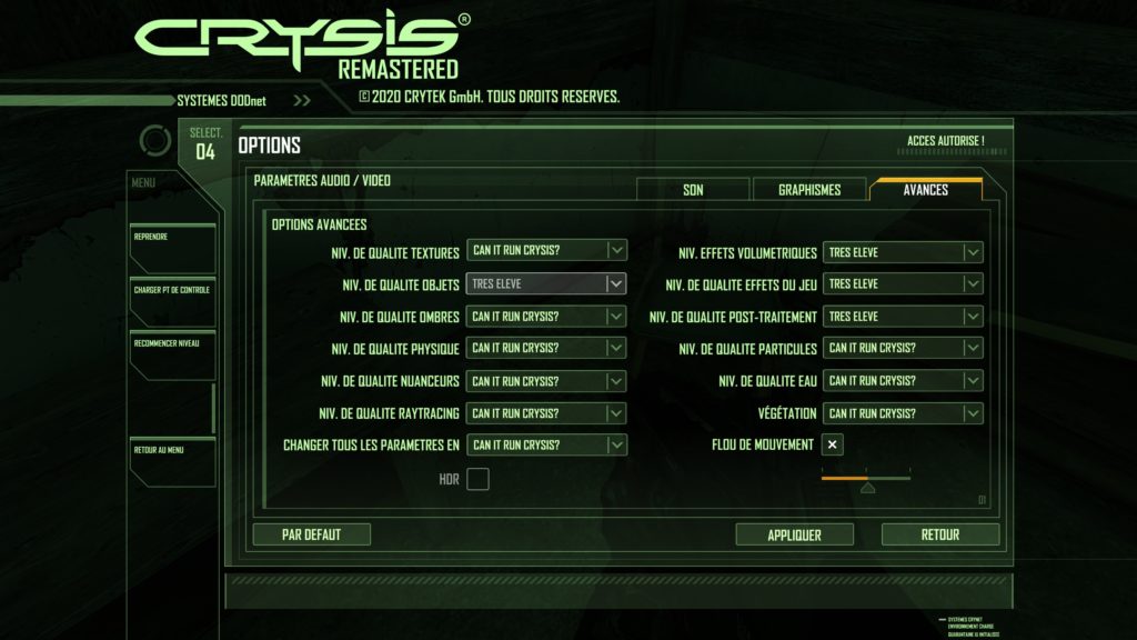 Crysis Remastered