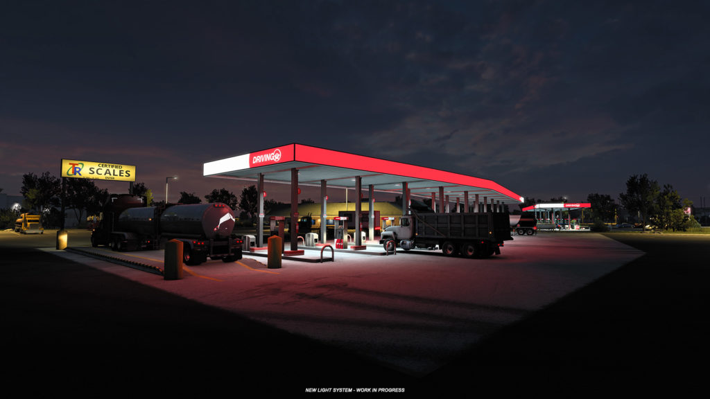 ETS2 et ATS, nouvel éclairage et intégration Aura 