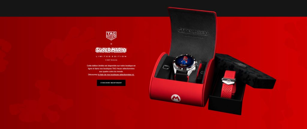 TAG Heuer X Super Mario, une "belle" montre à 2'150$