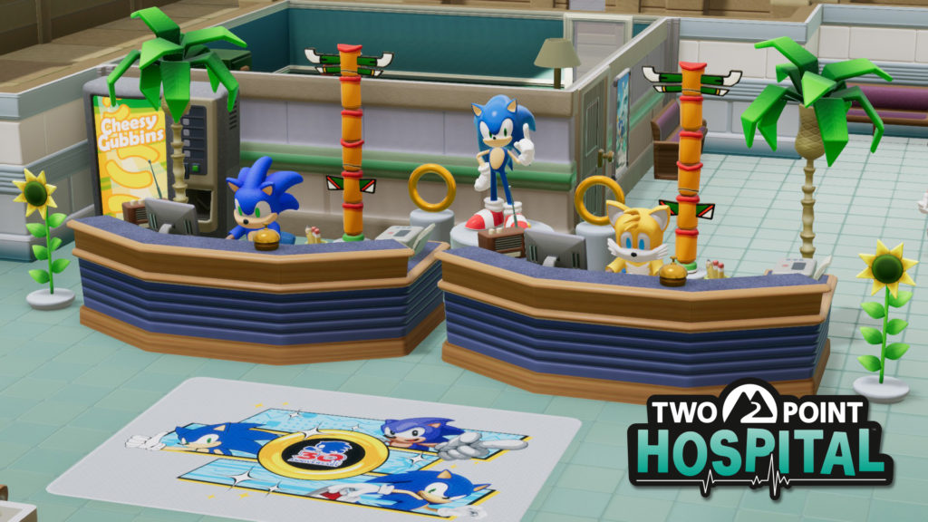 Two Point Hospital accueille le patient Sonic