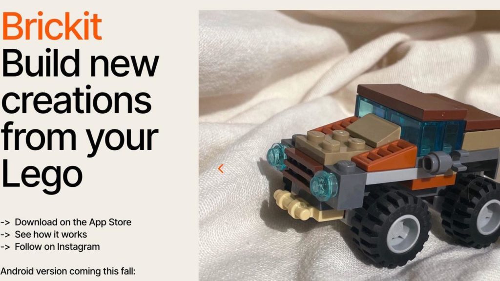 Brickit, une app miracle vos idées de montage LEGO