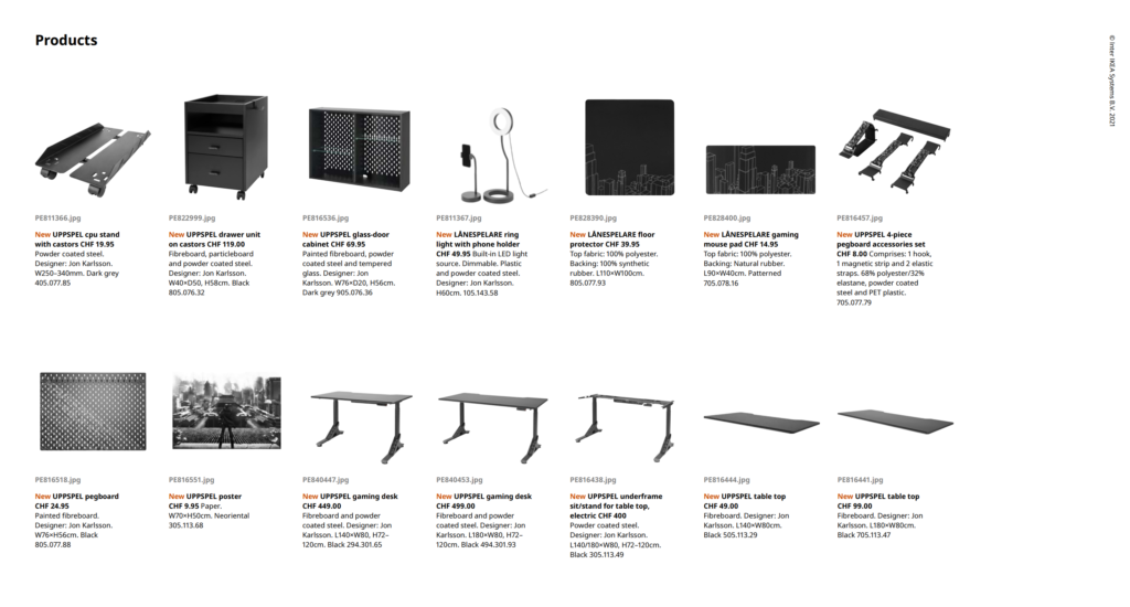 IKEA x ROG, les premiers meubles arrivent en octobre
