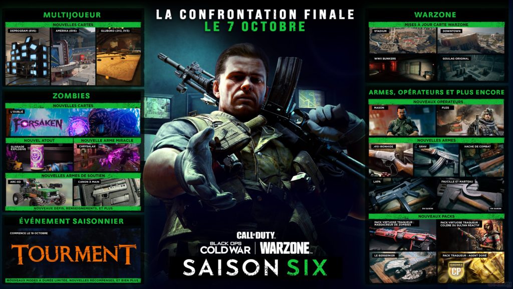 Call of Duty: Cold War & Warzone, la saison  6 arrive