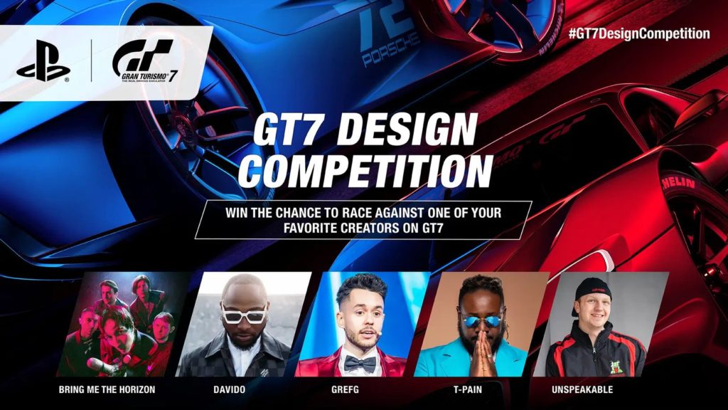 Gran Turismo 7, Playstation organise un concours de design