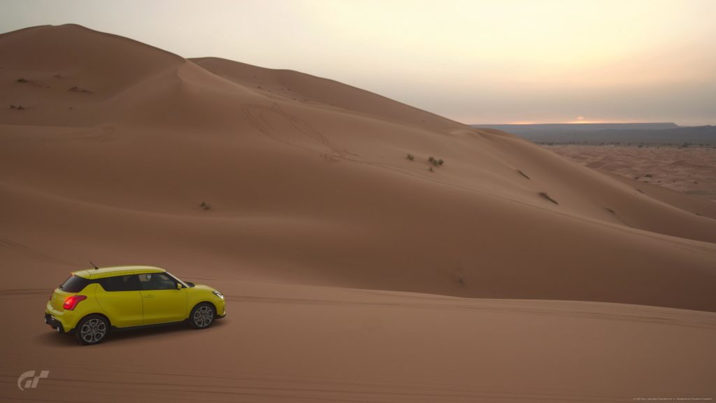 Gran Turismo 7 désert 