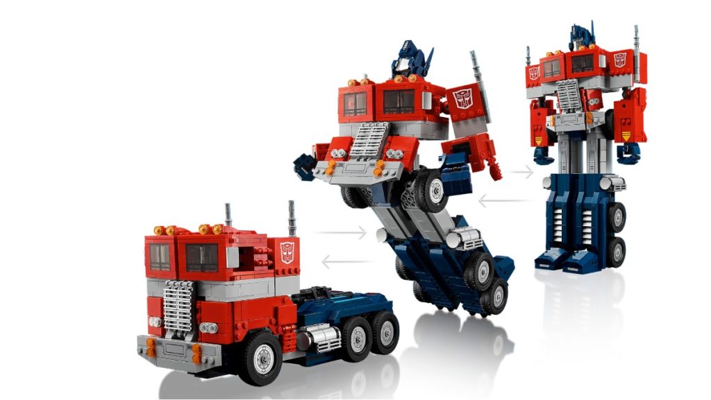 Un set Lego Optimus Prime pour le mois de juin