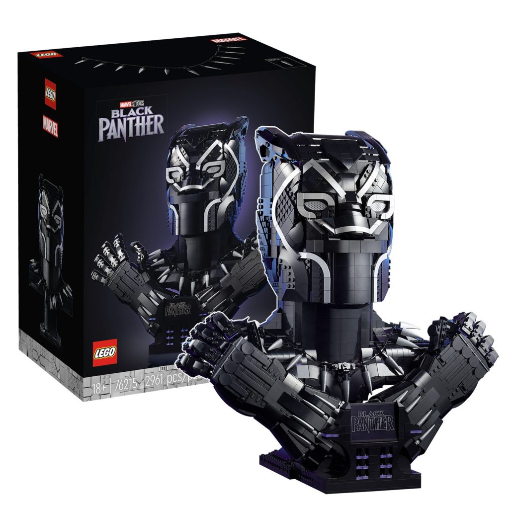 Lego : Un magnifique buste de Black Panther