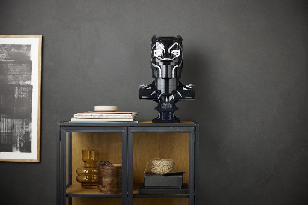 Lego : Un magnifique buste de Black Panther