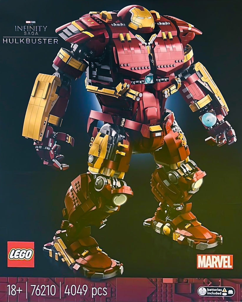 Lego Hulkbuster : Un nouveau set Marvel massif