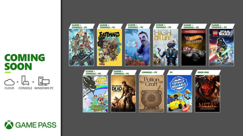 Xbox Game Pass, voici les jeux de début décembre