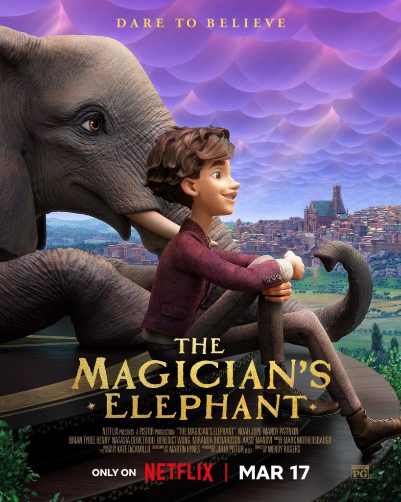 The Magician's Elephant : Le nouveau film d'animation Netflix