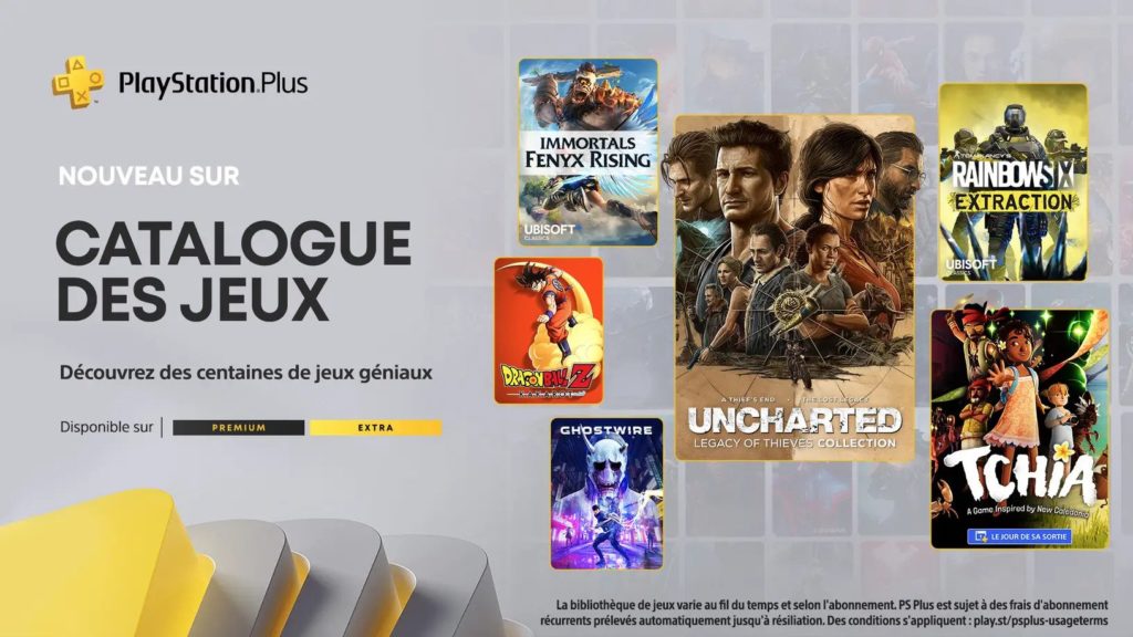 Playstation Plus Extra/Premium, mars dévoilé