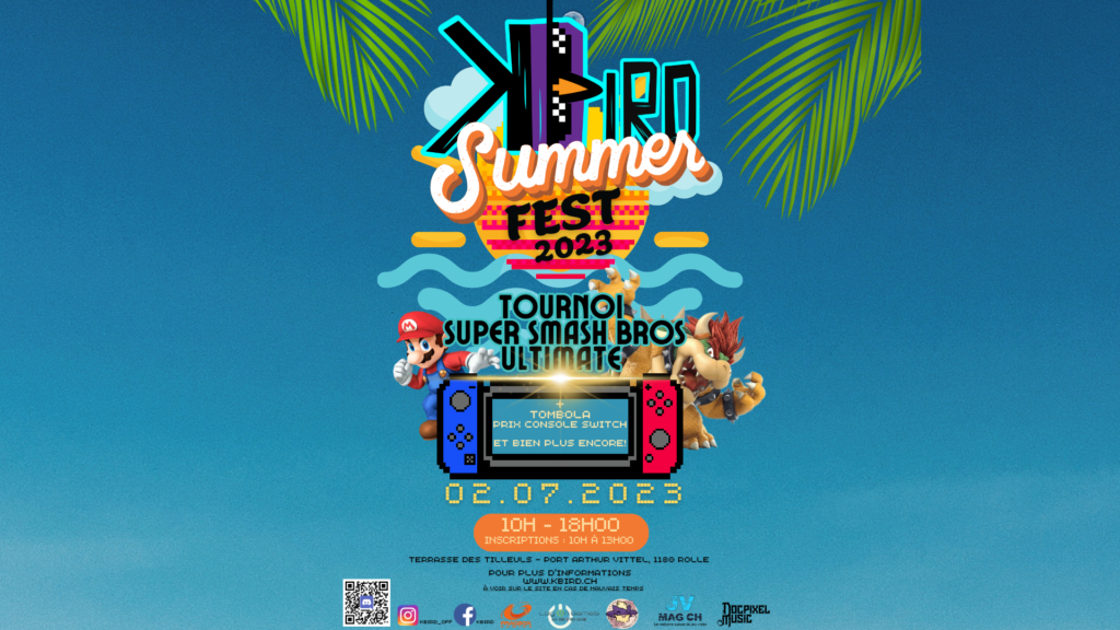 KBird Summer Fest, rendez-vous le 2 juillet à Rolle