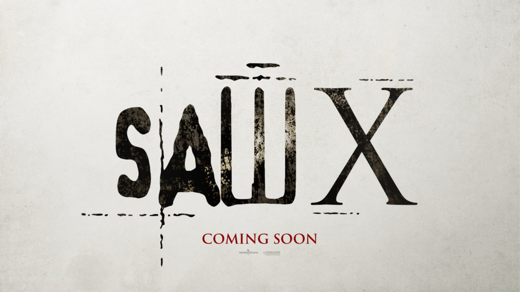 Saw X : Premier logo et une bande-annonce prochainement