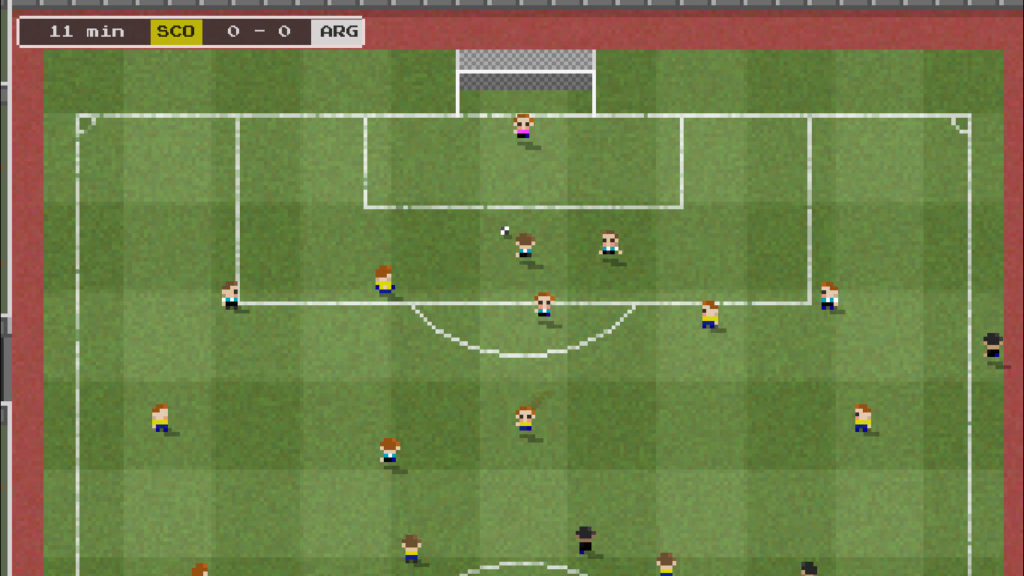 Tiny Football passe à la vitesse 1.0