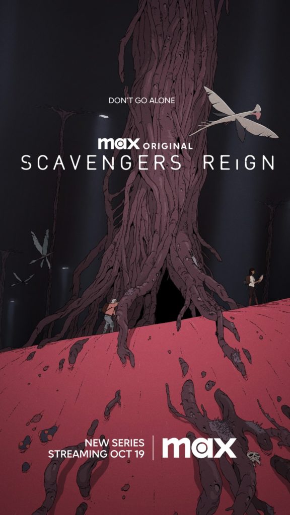 Scavengers Reign : De la SF animée sur MAX