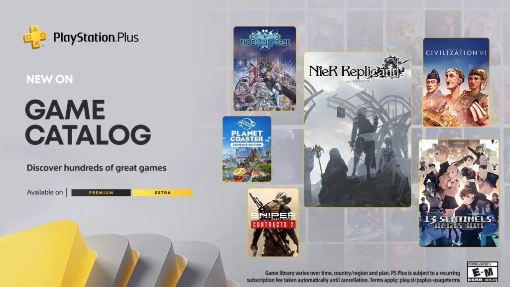 [UP] Playstation Plus Extra/Premium, 20 jeux en approche