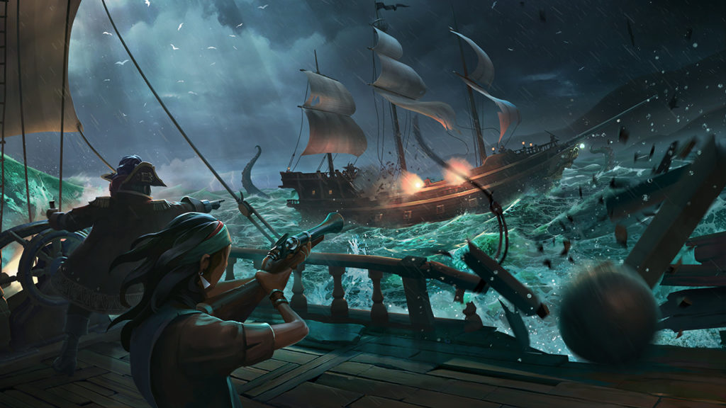 Sea of Thieves sur Playstation et Nintendo Switch