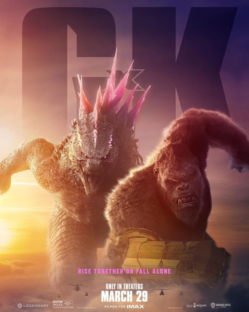 Godzilla X Kong : Un second trailer titanesque