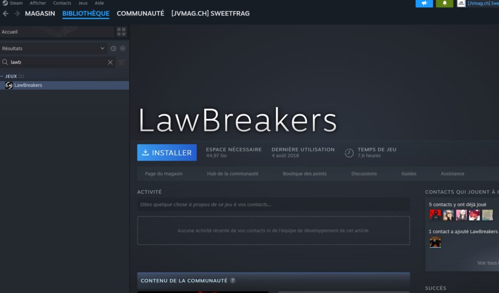 Lawbreakers 2.0, le jeu renaît de ses cendres ! 