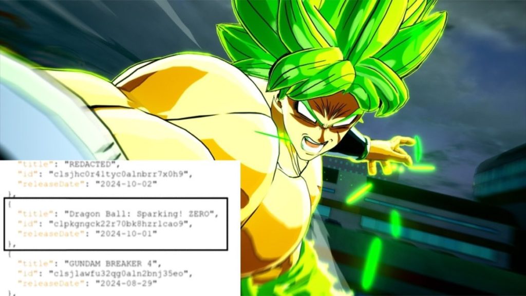 Dragon Ball Z Sparking Zero : La date de sortie aurait leak ?