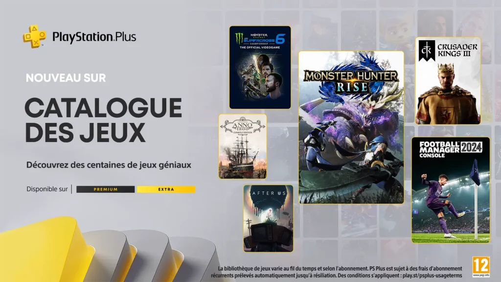 Playstation Plus Extra & Premium, voici les futurs jeux