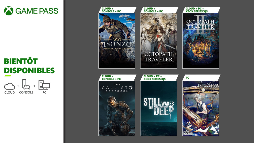 Xbox Game Pass, voici les premiers jeux de juin