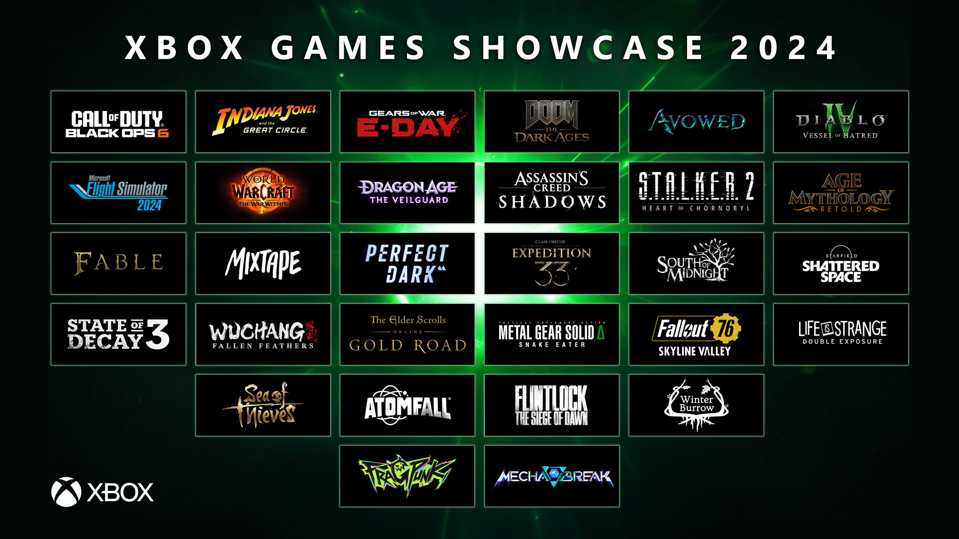 Xbox Showcase 2024, notre résumé des annonces