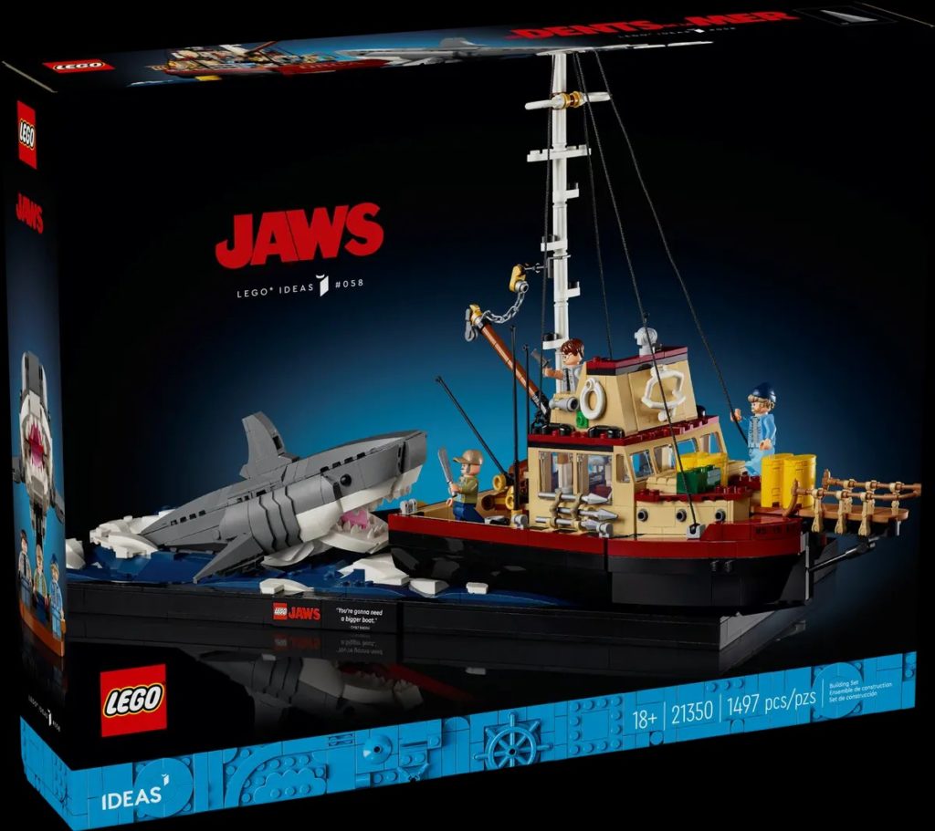 LEGO : Les Dents de la mer débarquent en briques