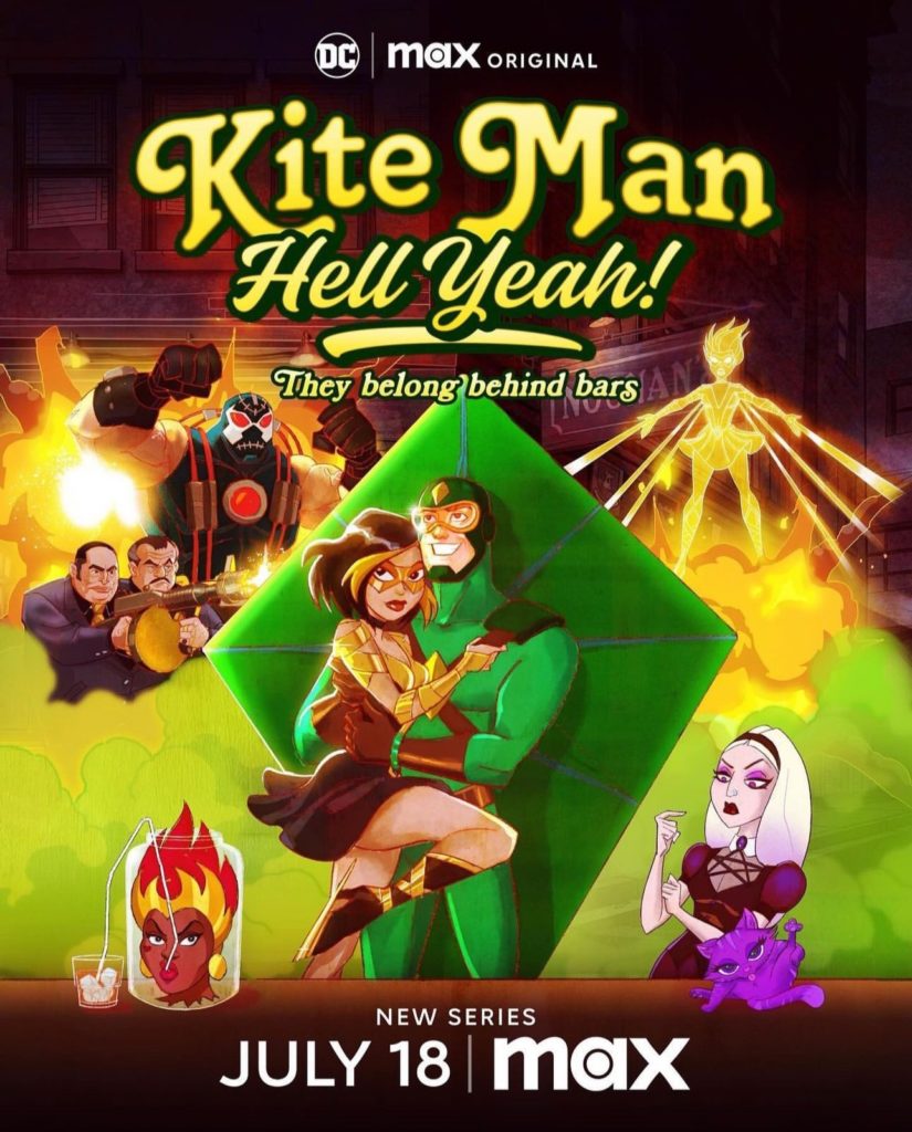 Kite Man : Hell Yeah ! , un nouvel anime DC arrive sur MAX