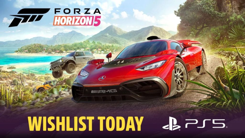 Forza Horizon 5 arrive sur Playstation 5 en avril, voici la date de sortie