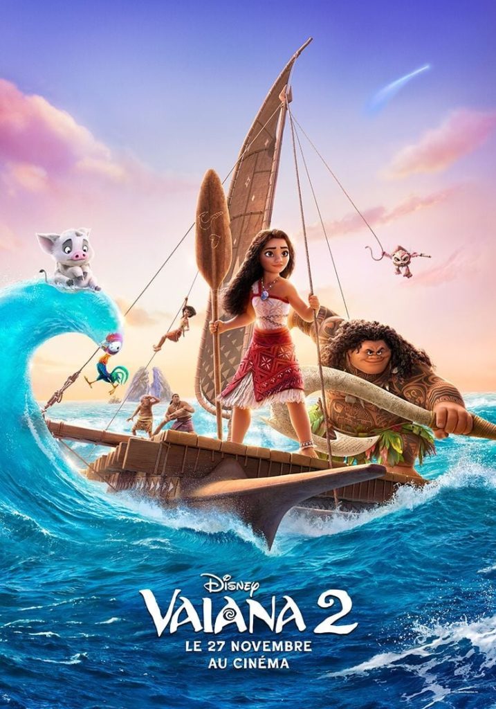 Vaiana 2 : Le film arrive prochainement sur Disney+