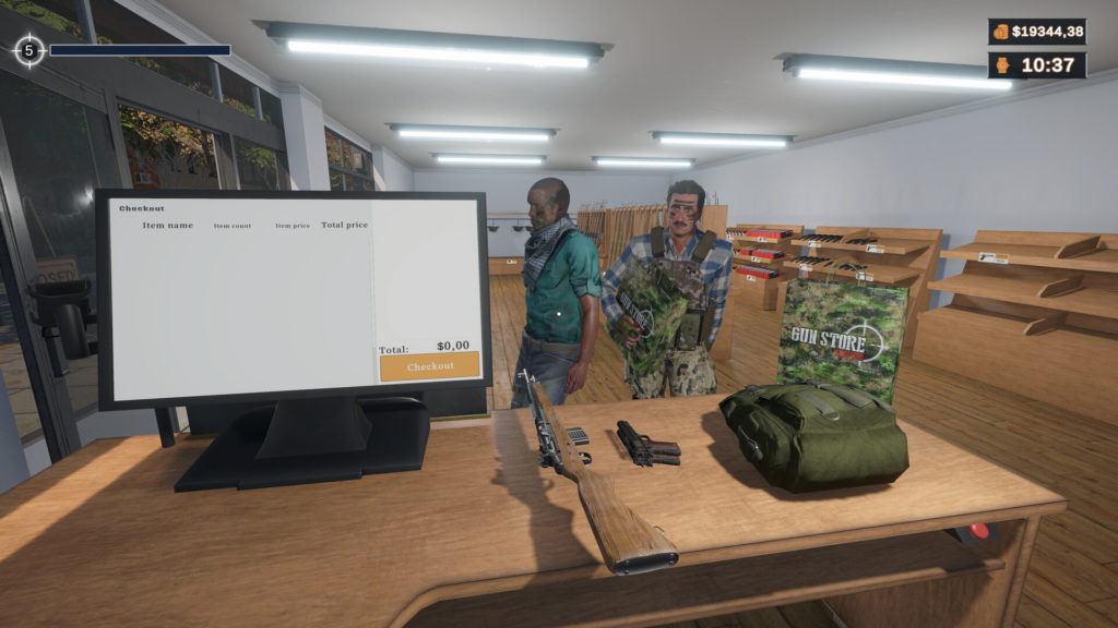 Gun Store Simulator, vendez des armes sans craintes