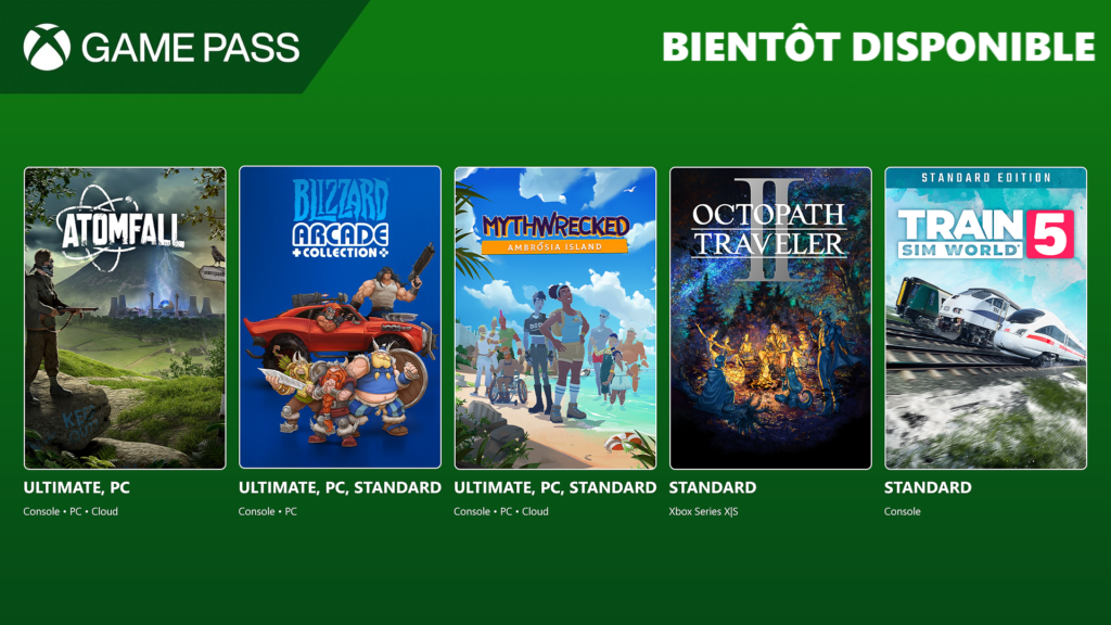 Xbox Game Pass, voici les jeux pour la fin du mois de mars 2025