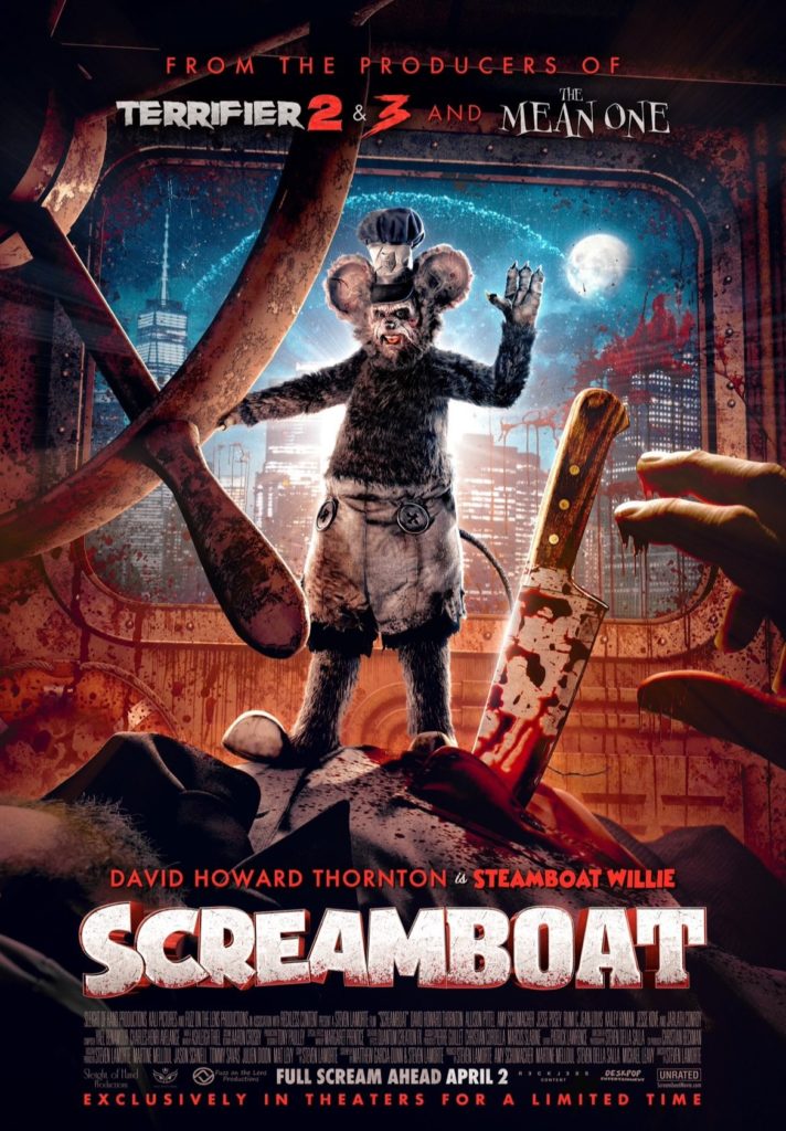 Screamboat : La version horrifique de Steamboat Willie se montre