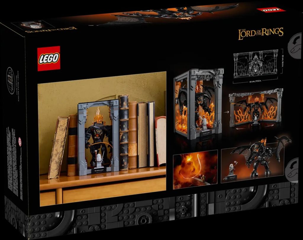 LEGO : Le Balrog du Seigneur des Anneaux enfin officialisé