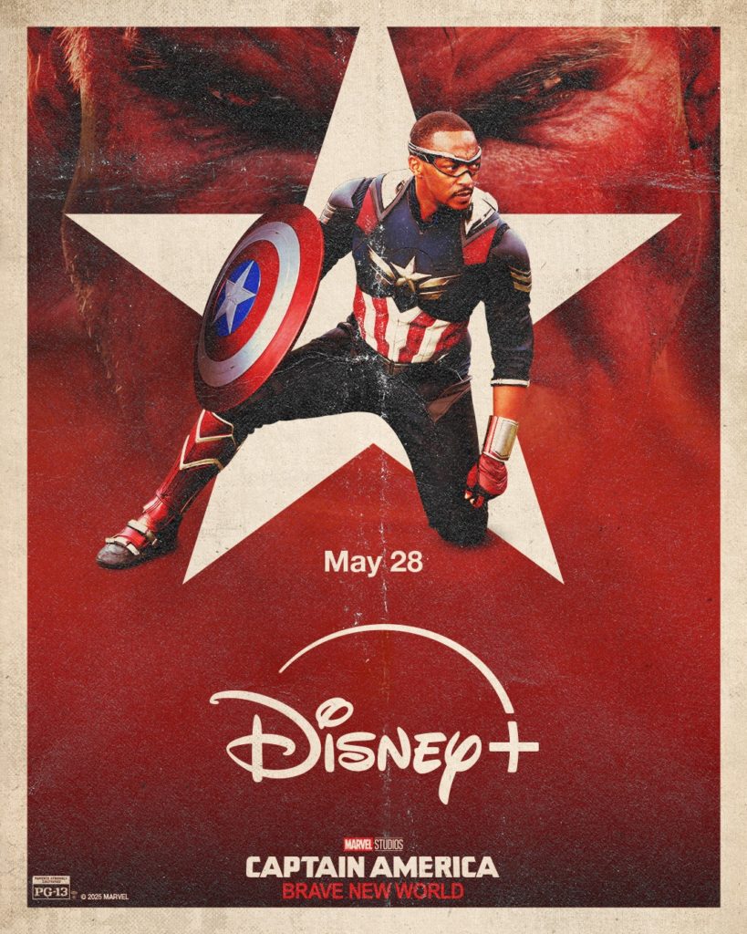 Captain America : Brave New World, le film arrive sur Disney+