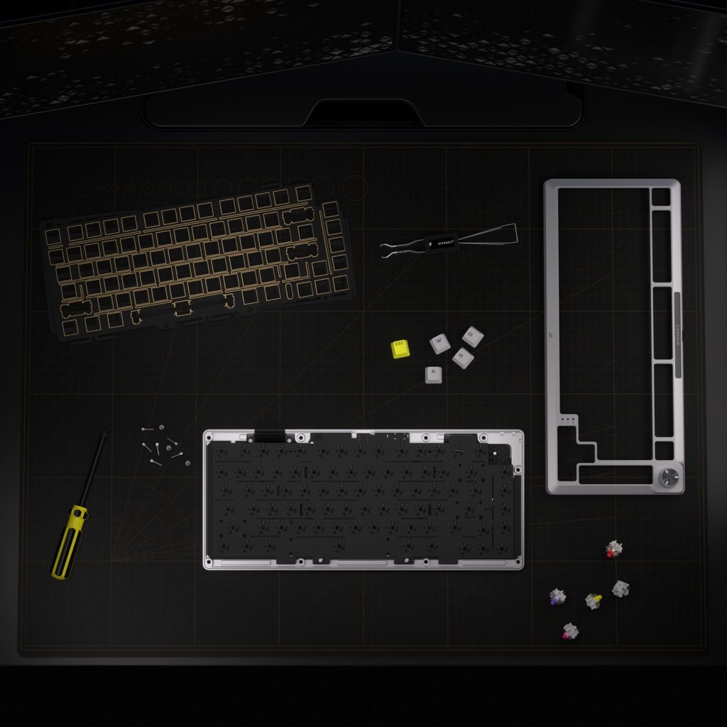 Corsair dévoile le MAKR 75, un clavier modulaire pensé pour tous