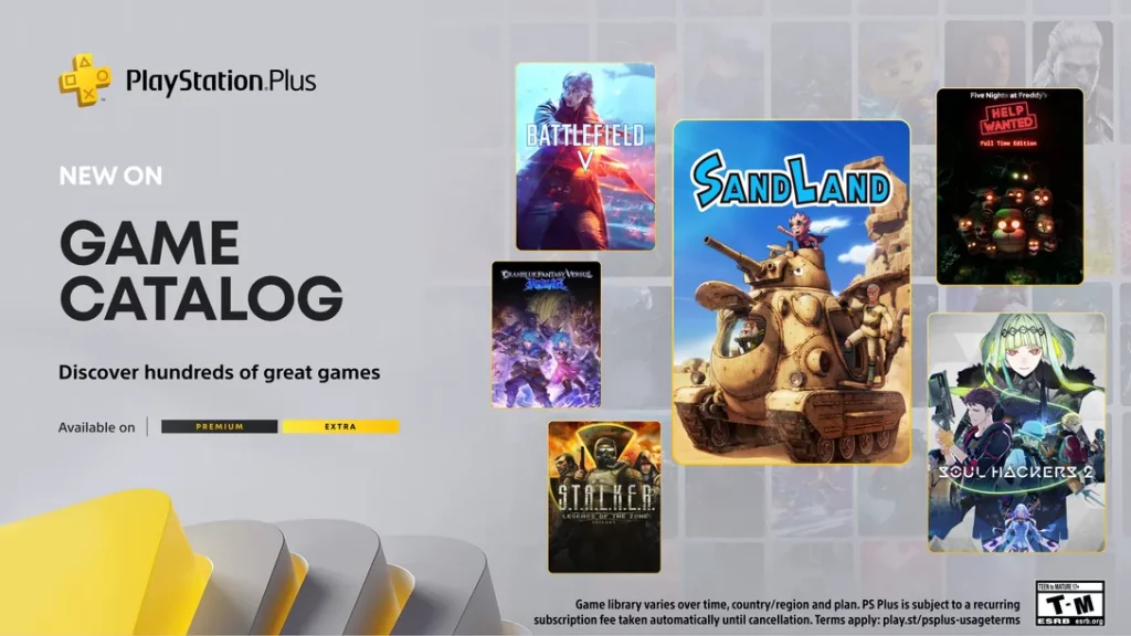 Playstation Plus Extra et Premium mai 2025, voici les jeux