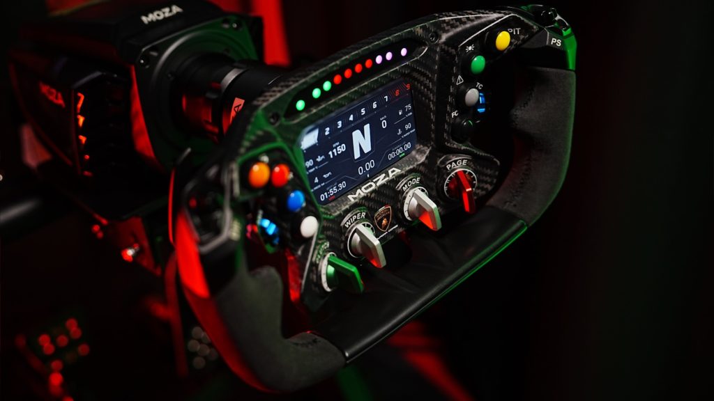 MOZA Racing débarque au DreamHack de Dallas avec Lamborghini !