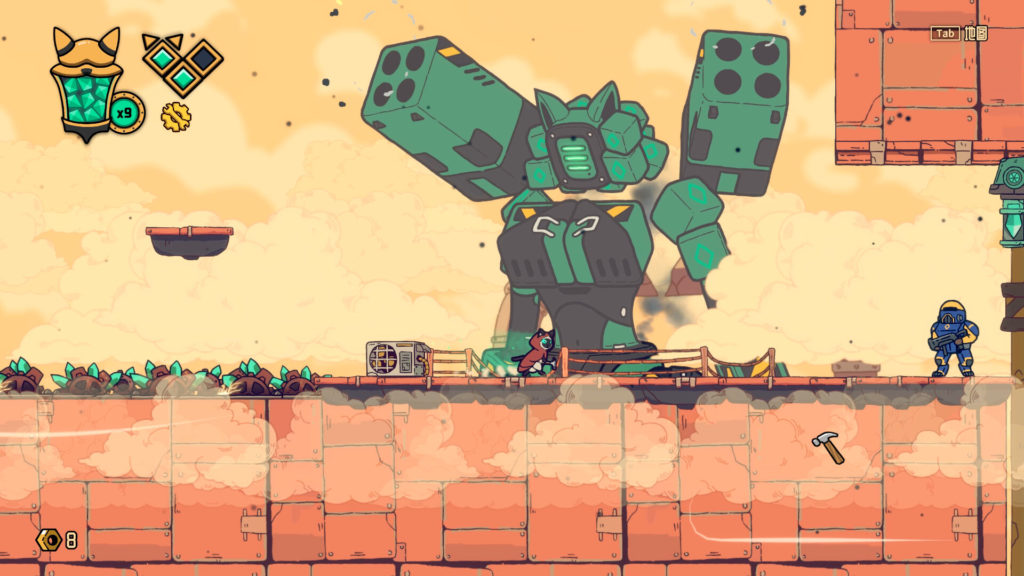 Bolt & Wahlington, un Metroidvania avec des chats !