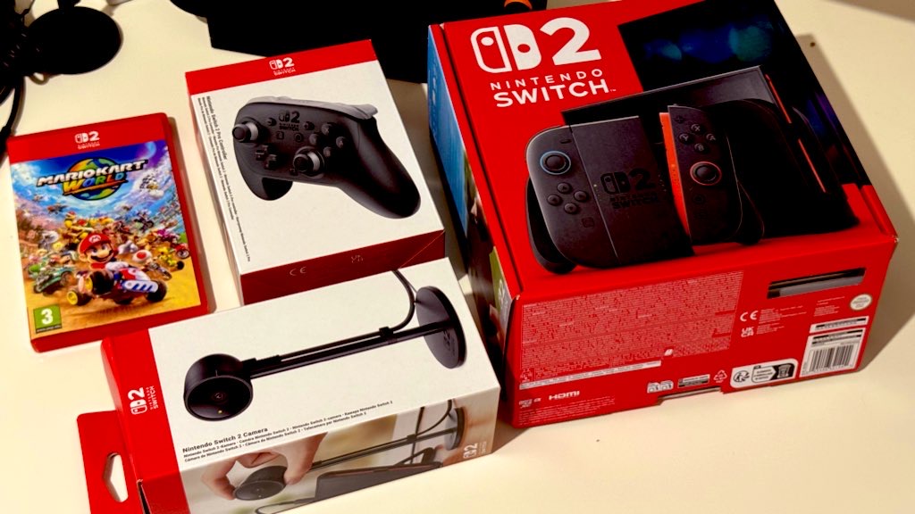 Nintendo Switch 2 - Unboxing - tests - 4K - GameShare - premières sensations