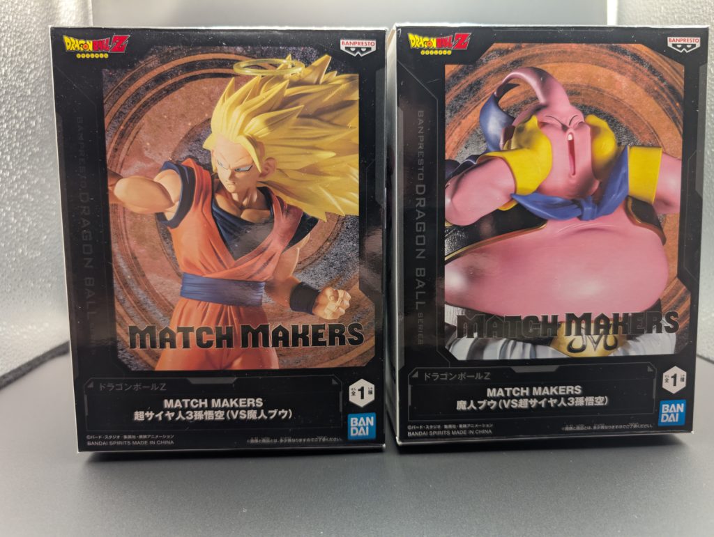 Jap'On Demande : Review - Goku SSJ3 VS Buu Match Makers