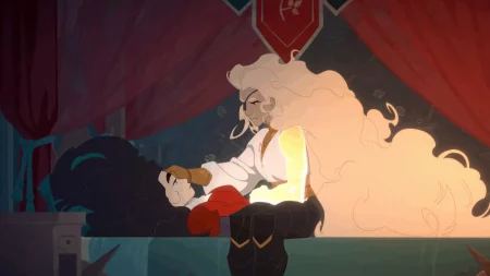 At fates end: une femme prend soin de l'autre